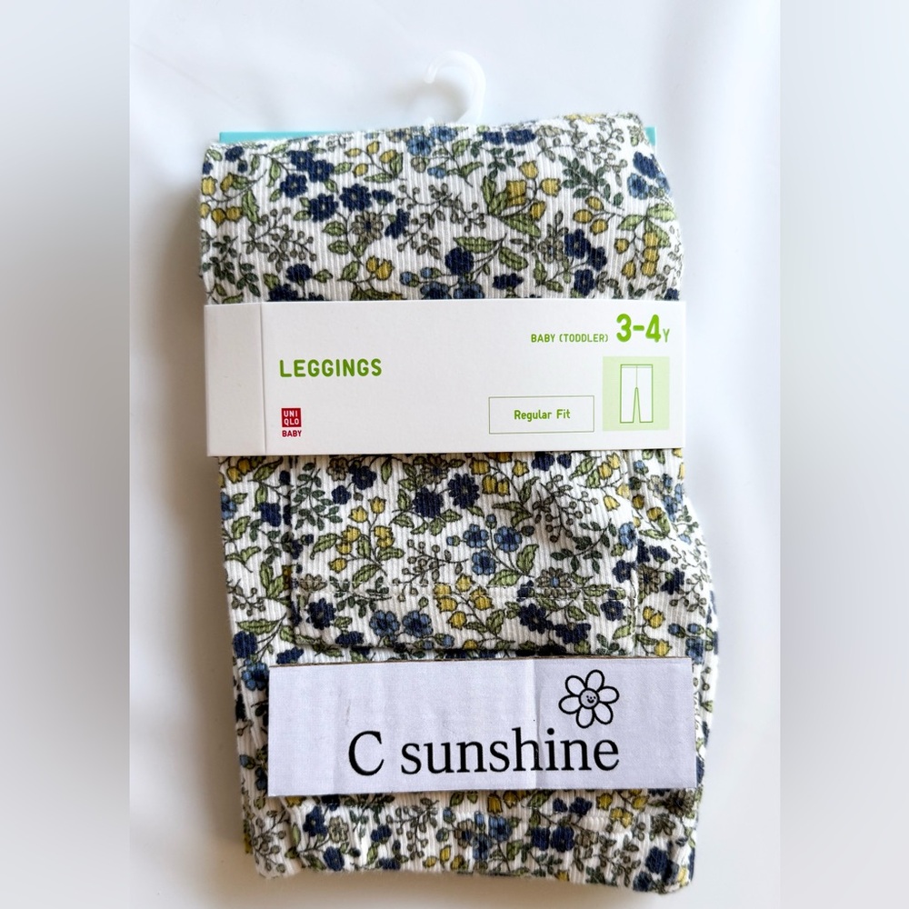 Uniqlo Kids Floral Print Leggings